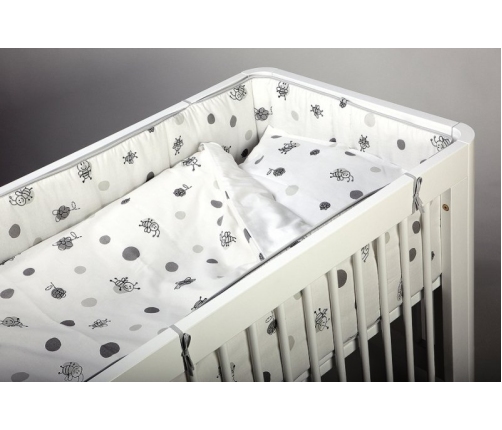 Gultas Apmale 300 cm TROLL Bee 3 side Bumper for cot