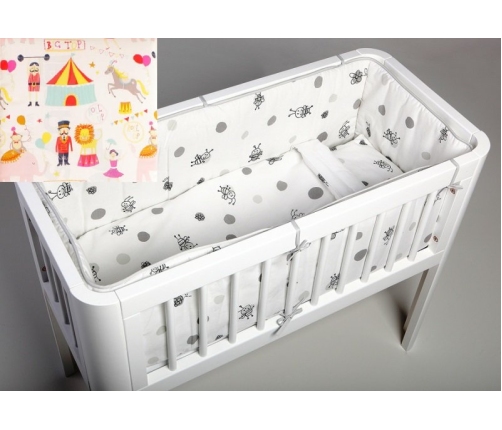 Бортик-охранка для колыбельки 260 см TROLL Circus 4 side Bumper for crib