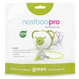 Aksesuāri Elektriskam bērnu deguna aspiratoram Nosiboo Pro/Pro2 Green