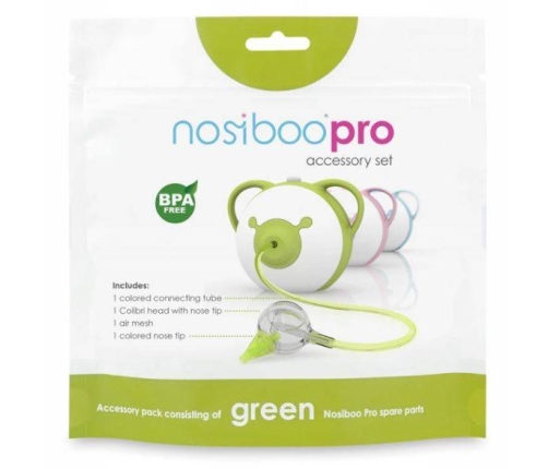 Аксессуары для электрического аспиратора Nosiboo Pro/Pro2 Green