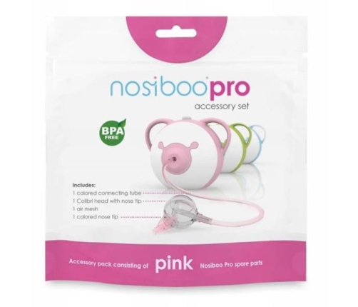 Аксессуары для электрического аспиратора Nosiboo Pro/Pro2 Pink