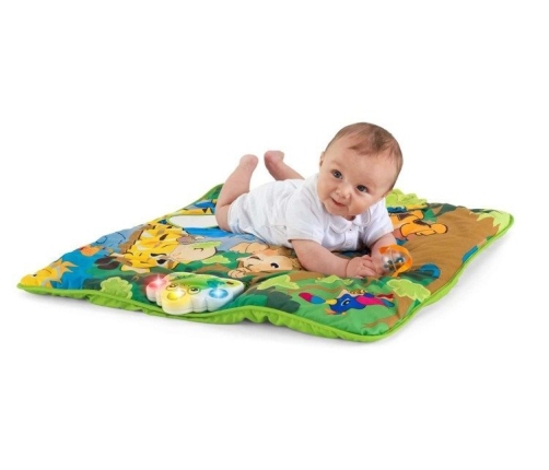 Развивающий музыкальный коврик Chicco Jungle Play Mat