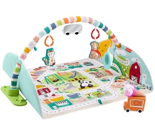 Aktivitātes paklājs ar apmalēm Fisher Price Happy City GJD41