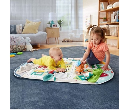 Aktivitātes paklājs ar apmalēm Fisher Price Happy City GJD41