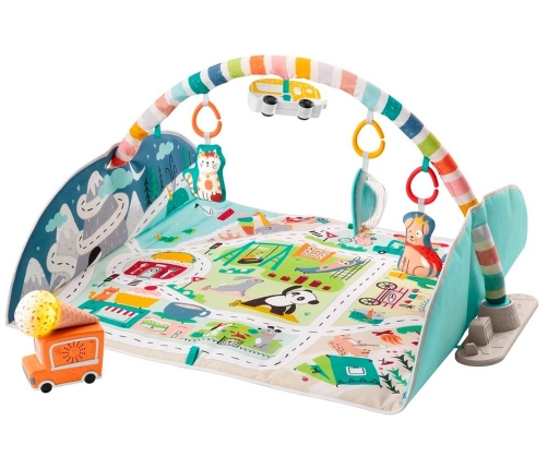 Aktivitātes paklājs ar apmalēm Fisher Price Happy City GJD41