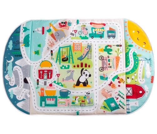 Aktivitātes paklājs ar apmalēm Fisher Price Happy City GJD41