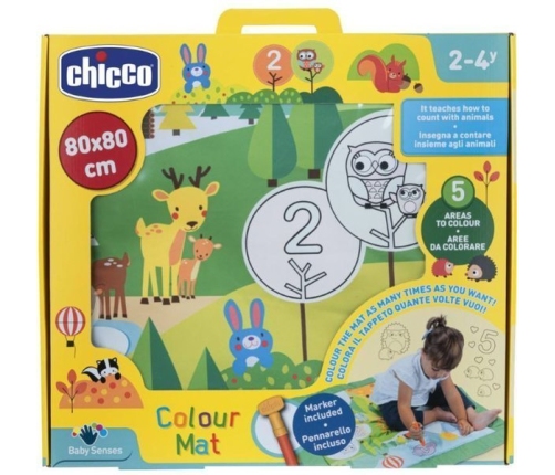 Aktivitātes paklājs Chicco Colour Mat