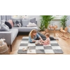 Развивающий коврик Пазл Kinderkraft Luno Black 31x31 см из 30 элементов