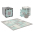 Развивающий коврик Пазл Kinderkraft Luno Mint 31x31 см из 30 элементов