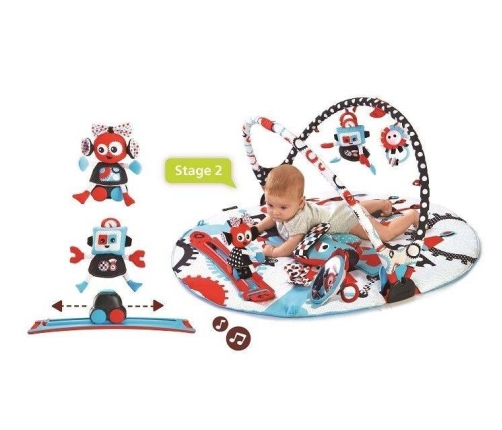 Развивающий коврик Yookidoo Gymotion Robo Playland