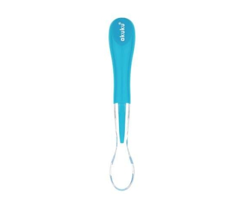 Akuku blue Silicone Spoon Ложечка мягкая силиконовая