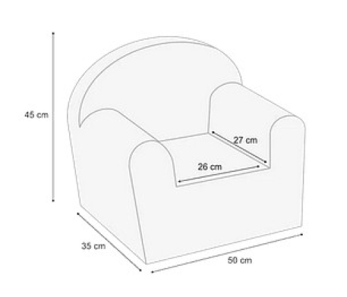 Albero Mio Fox Детское кресло-подушка