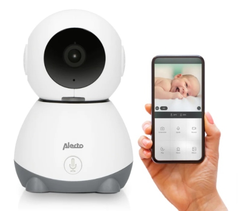 Alecto Baby Videomonitor White Grey SMARTBABY10 Радионяня Wi-Fi