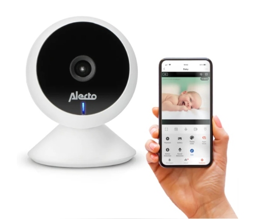 Alecto Baby Videomonitor White SMARTBABY5 Mobilā Video aukle WI-FI