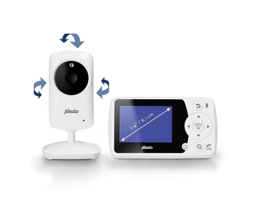 ALECTO BABYMONITOR DVM-64 Mobilā Video Aukle