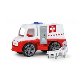 Машина скорой помощи с человечком и носилками Truxx 29 cm в коробке Чехия L04456