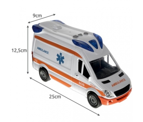 Ātrās palīdzības mašīna ar nestuvēm 22731