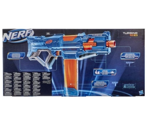 Automātisks blasteris NERF ELITE 2.0 TURBINE CS-18 E9481