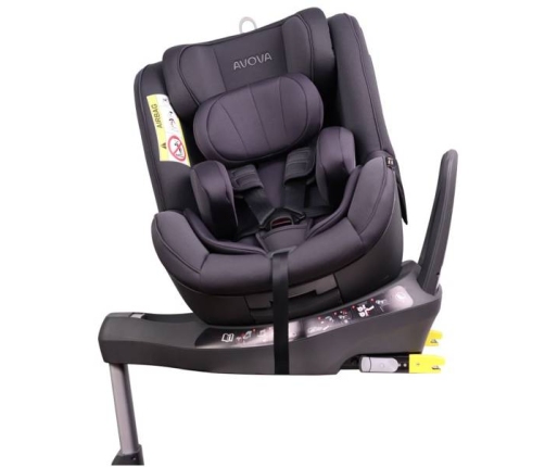 Avova Sperber-Fix 360 Koala Grey Bērnu Autokrēsls 0-18 kg