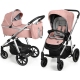 Baby Design Bueno 208 Pink Bērnu Ratiņi 2in1