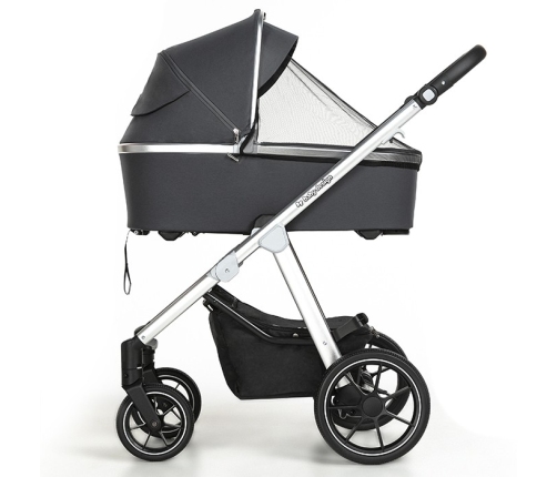 Baby Design Bueno 209 Beige/grey Bērnu Ratiņi 2in1