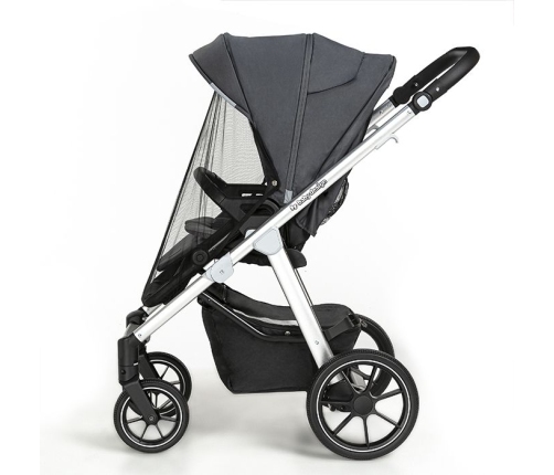 Baby Design Bueno 209 Beige/grey Bērnu Ratiņi 2in1