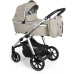 Baby Design Bueno 209 Beige/grey Bērnu Ratiņi 2in1