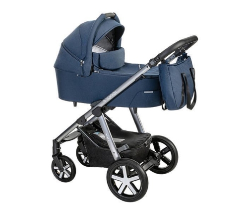 Baby Design Husky 103 Navy Bērnu Ratiņi 2in1