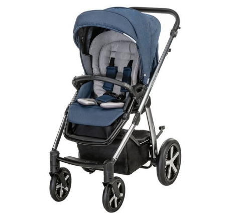 Baby Design Husky 103 Navy Bērnu Ratiņi 2in1