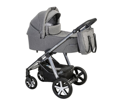 Baby Design Husky 07 Grey Bērnu Ratiņi 2in1