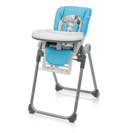 Baby Design LOLLY Lake Blue Barošanas Krēsls