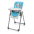 Baby Design LOLLY Lake Blue Barošanas Krēsls