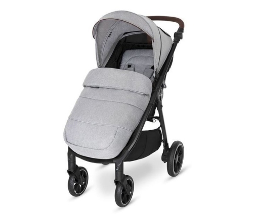 Baby Design Look Gel 07 Gray Sporta Ratiņi