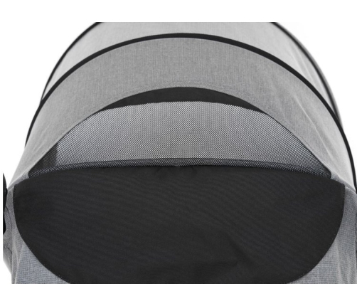 Baby Design Look Gel 107 Silver Gray Sporta Ratiņi