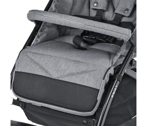 Baby Design Sway 07 Grey Sporta Ratiņi