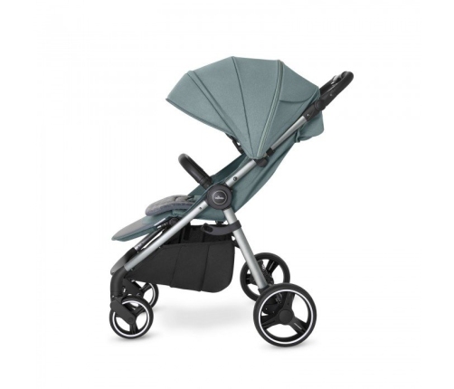 Baby Design Wave 2021 107 Silver Gray Sporta Ratiņi