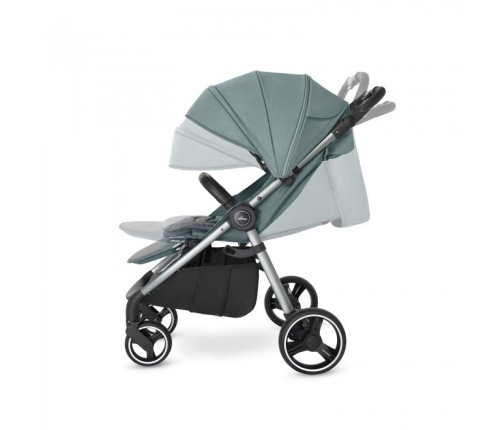 Baby Design Wave 2021 107 Silver Gray Sporta Ratiņi