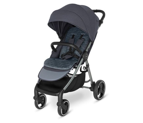 Baby Design Wave 2021 117 Graphite Sporta Ratiņi