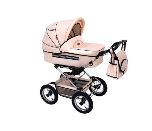 Baby Fashion Fanari 120 Beige Bērnu Ratiņi 2in1