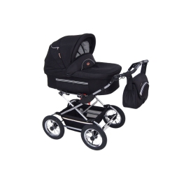 Baby Fashion Fanari 123 Black Bērnu Ratiņi 2in1