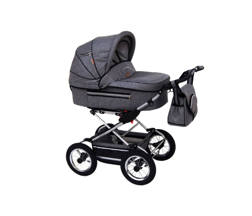 Baby Fashion Fanari 124 Grey Bērnu Ratiņi 2in1