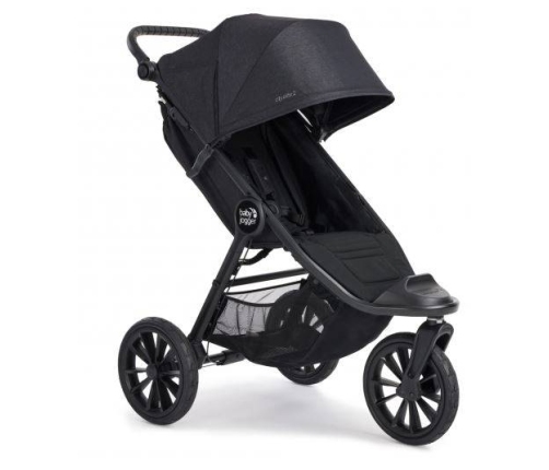 Baby Jogger City Elite 2 Opulent Black Sporta Ratiņi