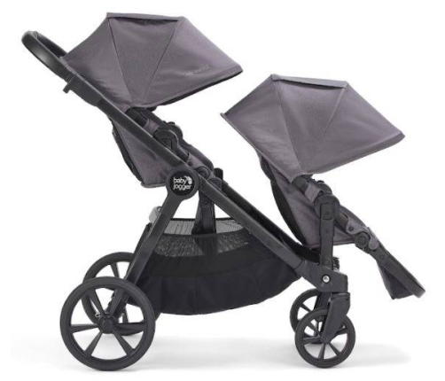 Baby Jogger City Select 2 Basic Radiant Grey Pastaigu bloks dvīņu ratiem