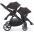 Baby Jogger City Select 2 Tencel Lunar Black Pastaigu bloks dvīņu ratiem