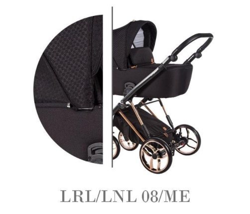 Baby Merc La Rosa Limited LRL/LNL08/ME Bērnu Ratiņi 2in1