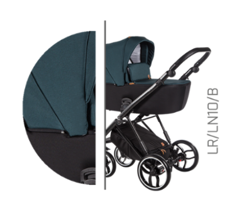 Baby Merc La Rosa LRL/LN10/B Детская Коляска 2 в 1