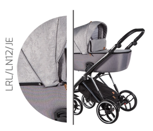 Baby Merc La Rosa LRL/LN12/B Детская Коляска 2 в 1