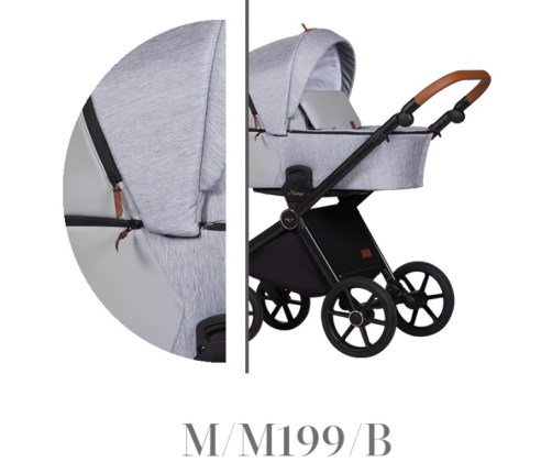 Baby Merc Mango M/M199/B Bērnu Ratiņi 3in1