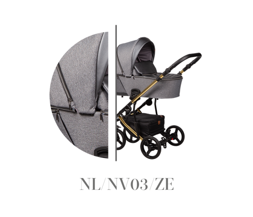 Baby Merc Novis Limited NV03 Bērnu Ratiņi 2in1