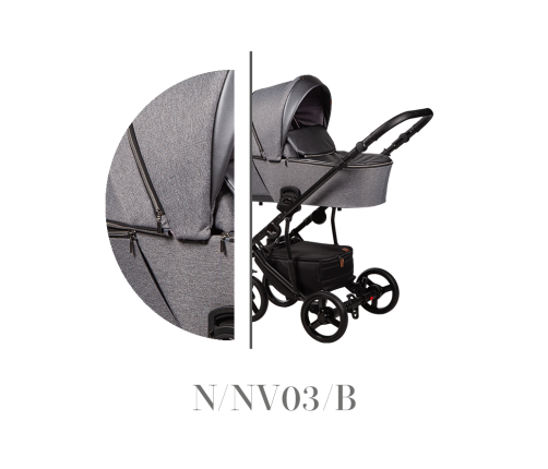 Baby Merc Novis NV03 Bērnu Ratiņi 3in1